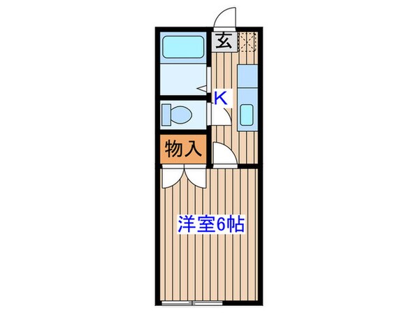 ビレッジ柏木の物件間取画像